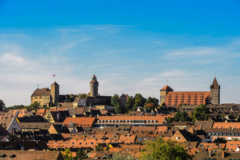 Altstadtpanorama Nürnberg mit Kaiserburg | Panorama of the Old Town of Nuremberg with Imperial Castle